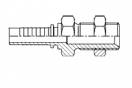 METR. male straight DIN 3853-L bulkhead CMEBLS
