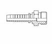 ORFS UNF male ORFS UNF male CNORM - ORFS SAE J516