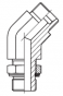 45° Elbow adjustable BSP 45° Elbow adjustable BSP XVEE - BSP 45° / 24°