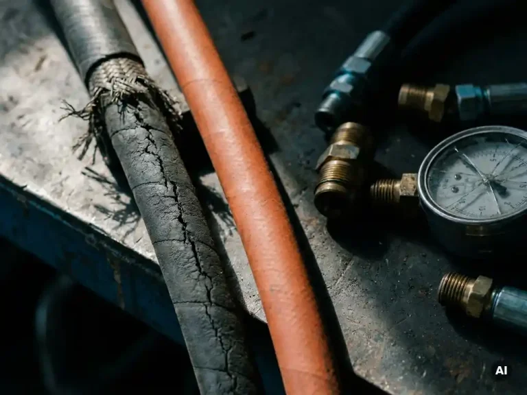 Waarom wordt mijn hydraulische slang hard of zacht?