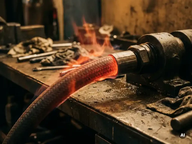 Waarom wordt mijn hydraulische slang warm?