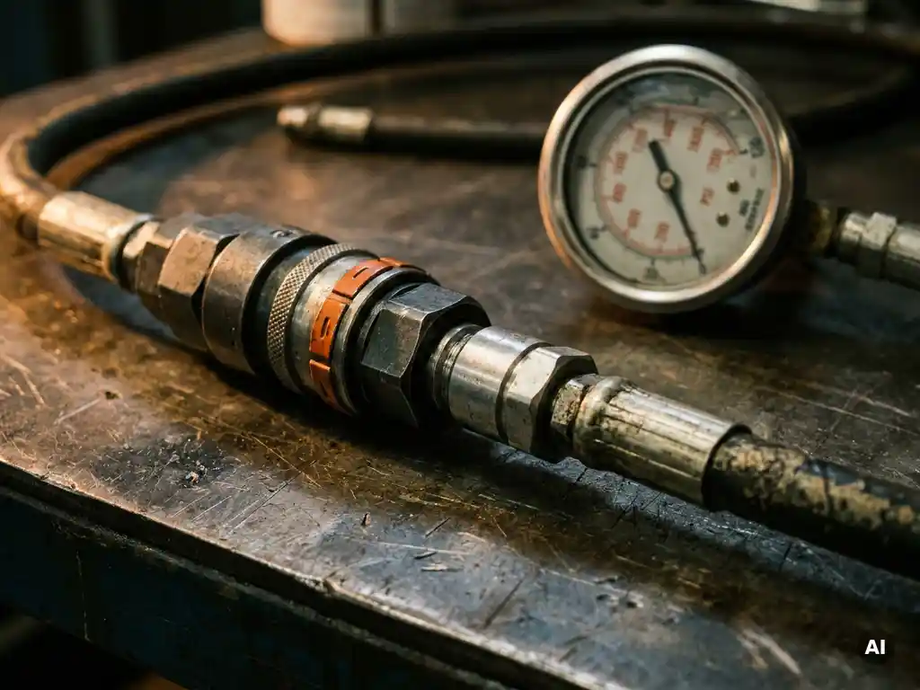 Kan een hydraulische snelkoppeling drukverlies veroorzaken?